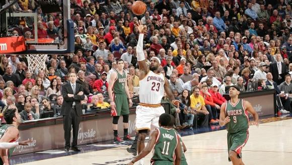 Cleveland Cavaliers vs. Milwaukee Bucks at Quicken Loans Arena