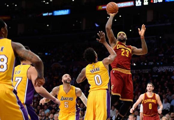 Cleveland Cavaliers vs. Los Angeles Lakers at Quicken Loans Arena
