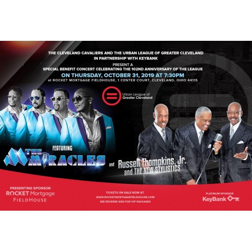 The Miracles, Russell Thompkins Jr. & The New Stylistics at Quicken Loans Arena