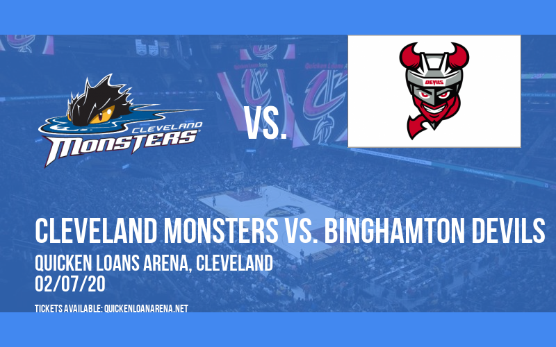 Cleveland Monsters vs. Binghamton Devils at Quicken Loans Arena tickets Cleveland Monsters vs. Binghamton Devils at Quicken Loans Arena