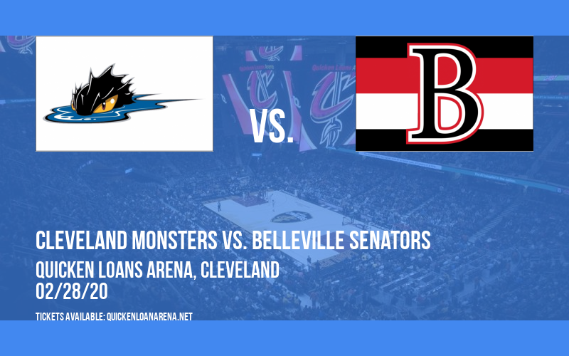 Cleveland Monsters vs. Belleville Senators at Quicken Loans Arena