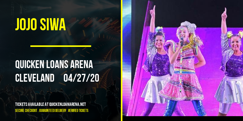JoJo Siwa at Rocket Mortgage FieldHouse tickets JoJo Siwa at Rocket Mortgage FieldHouse