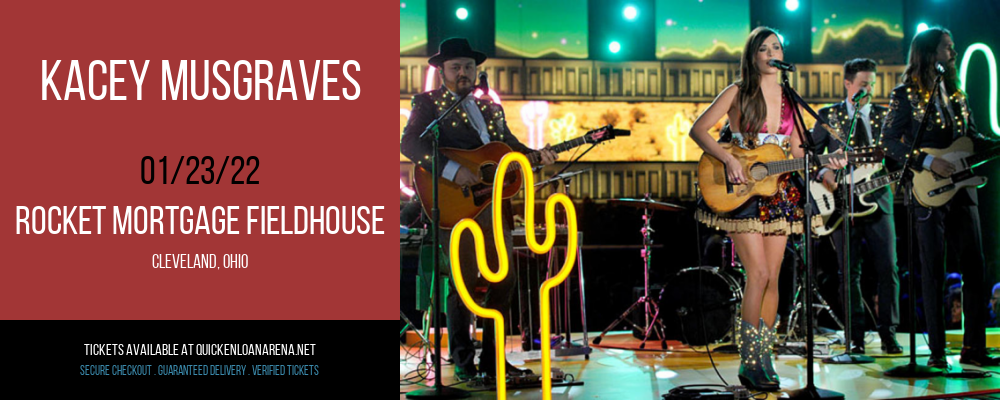 Kacey Musgraves at Rocket Mortgage FieldHouse tickets Kacey Musgraves at Rocket Mortgage FieldHouse