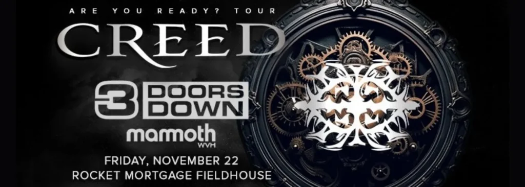 Creed at Rocket Mortgage FieldHouse